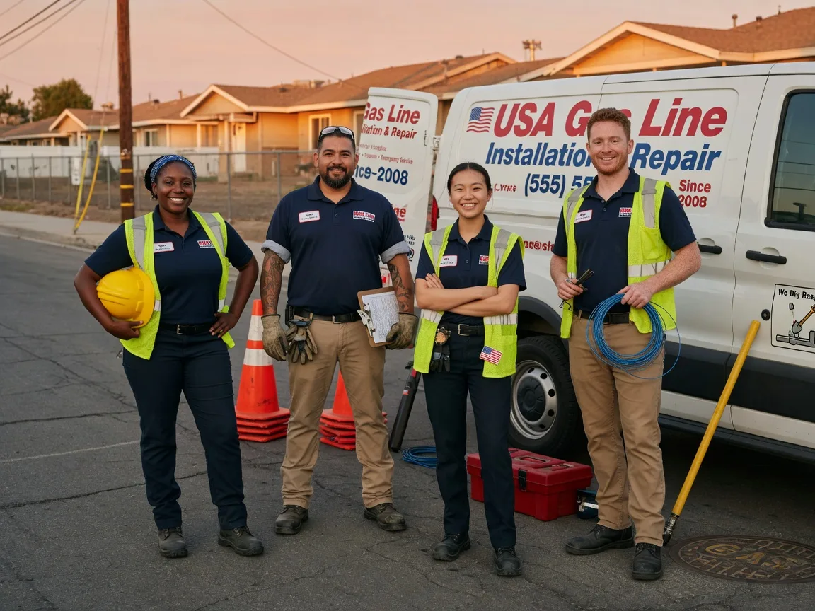 Gas Line Installation company in Oilville, VA